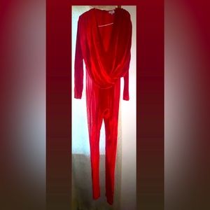 Sexy AF Jumpsuit | Red Velvet